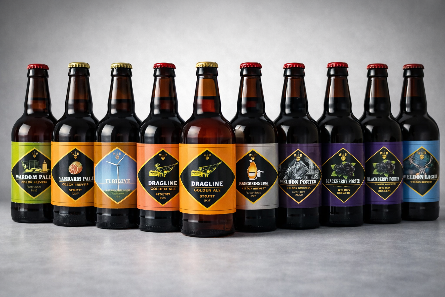 Light Beer Box | 12 x 500ml Bottles | 5 Beers